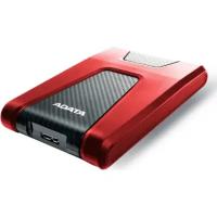 Внешний жесткий диск Adata HD650, 2 ТБ, USB 3.2 Gen1 (AHD650-2TU31-CRD) красный