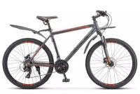 Горный велосипед Stels Navigator 620 D 26 V010, год 2021, цвет Серебристый, ростовка 17