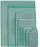 Печатная плата универсальная GSMIN PCB1 (6 см x 8 см) (Зеленый)