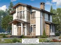 Проект дома Plans-44-12 (206 кв.м, поризованный камень, пустотелый и керамический кирпич)