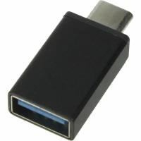 Переходник USB 3.0(G) - USB 3.1 Type-C OTG, черный