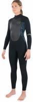 Женский гидрокостюм Dakine Women's Quantum BZ Full Suit 3/2mm Black/Grey 2022 M