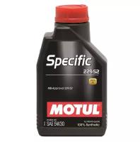 Синтетическое моторное масло Motul Specific 229.52 5W30, 1 л