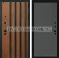 Дверь входная Лабиринт STORM 11 Графит софт металлическая. Сторона открывания: Правая, Размер короба - 880*2050мм, Производство: г.Йошкар-Ола (Входные двери в квартиру)