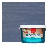 Neomid декоративная пропитка для древесины BIO COLOR AQUA, голубая ель 9л