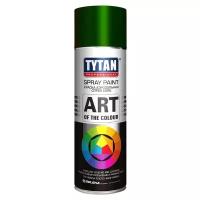 Аэрозольная краска Tytan Professional Art of the color, глянцевая, 400 мл, RAL 6005, темно-зеленая