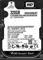 Жесткий диск Western Digital WD3200BJKT 320Gb 7200 SATAII 2,5