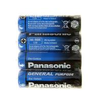 Батарейка солевая Panasonic General Purpose, AA, R6-4S, 1.5В, спайка, 4 шт