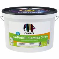 Caparol SAMTEX 3 Pro краска латексная для стен и потолков, матовая, база 1 (10л) 948104883