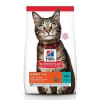 Hills Science Plan Сухой корм для взрослых кошек с тунцом (Adult Tuna) 604717 0,3 кг 38198 (2 шт)