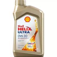 Моторное масло SHELL Helix Ultra 0W-30 синтетическое 1 л