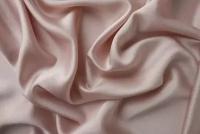Ткань вискозное кади теплого розового цвета