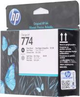 Картридж струйный HP 774 P2W00A черный/светло-серый (775мл) для HP DJ Z6810