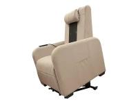 Массажное кресло реклайнер с подъемом FUJIMO SYNERGY LIFT FULL KINGCHAIR F3005 FLFK Ваниль (Sakura 4)