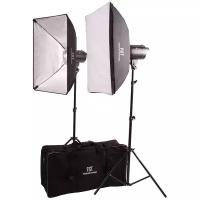 Комплект импульсного света FST F-200 Softbox Kit