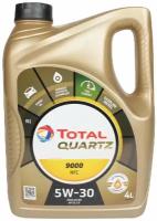 Синтетическое моторное масло TOTAL Quartz 9000 NFC 5W-30, 4 л, 3.6 л