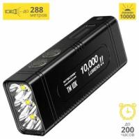 Фонарь ручной Nitecore TM10K черный