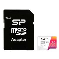 Silicon Power Micro SecureDigital 32GB SDHC Class10 SP032GBSTHBV1V20SP Elite + adapter