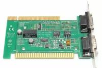 PCISA-7520AR rev 4.1 Плата преобразователя PCI / ISA RS-232 в RS-422 / RS-485 PCISA-7520 б/у