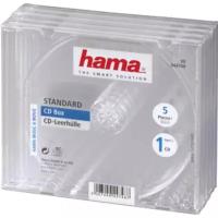 Коробка HAMA на 1CD/DVD H-44748 Jewel (упак.:5шт)