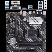 Материнская плата ASUS Prime B550M-A B550 Socket AM4 4xDDR4, 4xSATA3, RAID, 2xM.2, 1xPCI-E16x, 6xUSB3.1, D-Sub, DVI-D, HDMI, Glan, mATX