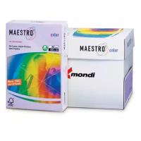 Бумага цветная A4 Maestro Color 80 г/м, 500 л. умеренно-интенсив (тренд) лаванд.(св.-сирен.) LA12 ш/к 22855