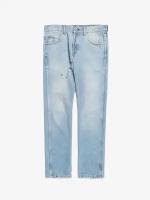 Jeans Blue Distressed Cotton Denim Jeans Gucci