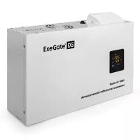 Стабилизатор напряжения EXEGATE Master AV-10000 (10000ВА, 140-260В, цветной дисплей, 220В±8%, КПД 98%, 5 уровней защиты, задержка, усиленный