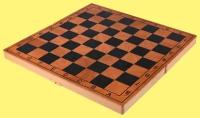 Шахматная доска складная Игрок из сапеле