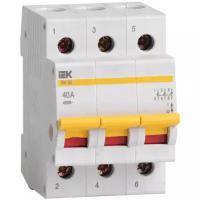 Выключатель нагрузки (мини-рубильник) IEK ВН-32 3Р 40А, MNV10-3-040