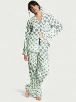 Пижама VICTORIA'S SECRET XL зеленая в принт 
