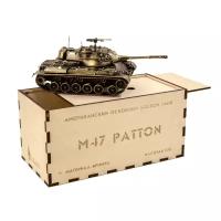 Американский танк М47 Patton 1:35 (ВхШхД 10х10х25)