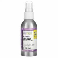 Aura Cacia, Aromatherapy Mist, Relaxing Lavender, 4 fl oz (118 ml)