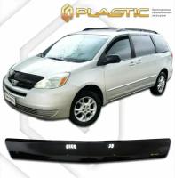 Дефлектор капота для Toyota Sienna 2003-2009 Classic черный