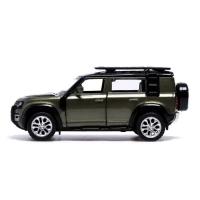 Внедорожник Автоград Land Rover Defender 110, 7389633/7389634/7389632 1:43, 11.6 см, зелeный