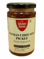 Пикули соус чунда манго (Mango Chhundo Pickle Premium) 375 г