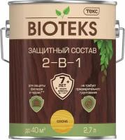 Защитный состав 2-в-1 BIOTEKS сосна 2,7 л