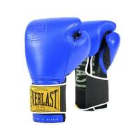 Перчатки тренировочные Everlast 1910 Classic 12oz синие