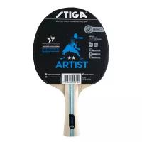 Ракетка для настольного тенниса Stiga Artist WRB ACS, арт.1212-6218-01, для начин., нак. 2 мм ITTF, конич. ручка