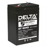 Аккумулятор 6В 4.5А.ч Delta DT 6045 (6шт.в упак.)