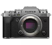 Фотоаппарат Fujifilm X-T4 Body, серебристый