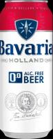 Пиво безалкогольное светлое BAVARIA Alcohol Free Beer Бавария фильтрованное пастеризованное не более 0,5%, 0.45л