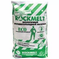 Противогололедный материал двойного действия Rockmelt ECO, мешок 20кг, с мраморной крошкой