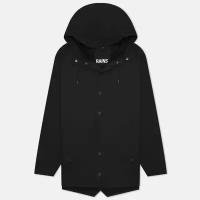 Мужская куртка дождевик RAINS Classic Short Hooded чёрный, Размер XL