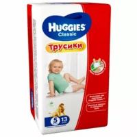 Huggies Classic трусики 5 (13-17 кг), 13 шт