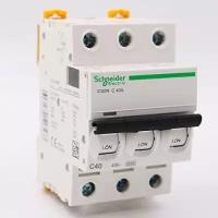 Автоматический выключатель 3-полюсный Schneider Electric Acti 9 iC60N C 40A (A9F79340)