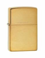 Зажигалка Zippo с покрытием Brushed Brass (204)