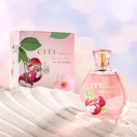 Туалетная вода женская City Flowers Cherry Kiss, 50 мл