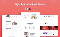 Шаблон Wordpress Digitalsoft - SaaS and Software Elementor Theme WordPress