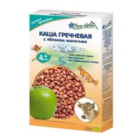 Каша гречневая молочная с яблоком с 4 месяцев, Fleur Alpine Organic, 200 г, Германия